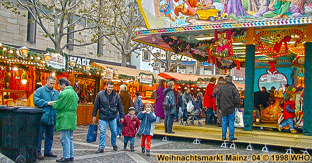 Weihnachtsmarkt-Reisen Mainz Rhein 2024 2025, Rheinland-Pfalz. Weihnachtsmrkte am Mainzer Dom. Advent-Termine im November und Dezember an Adventswochenenden mit Programm.
